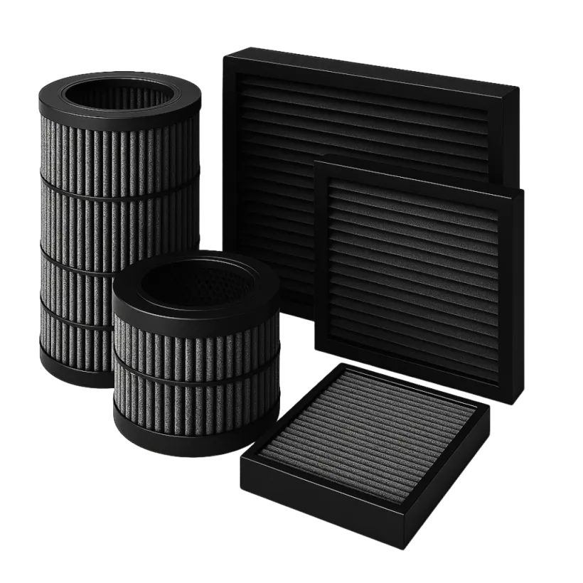 activated carbon filter media